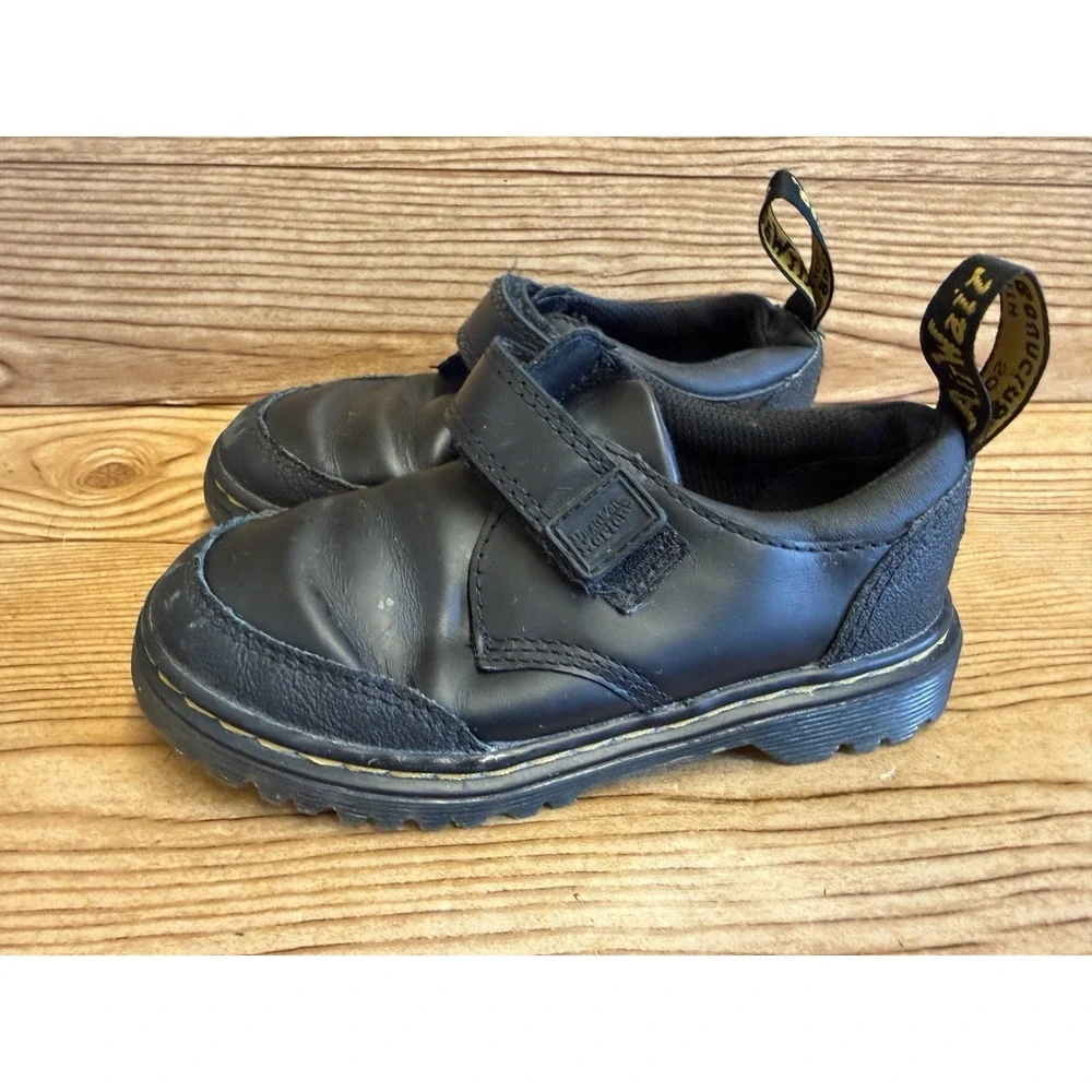 Dr Martens Air Wair Kids Toddler Easy On Strap Derby Ethan T Size 19